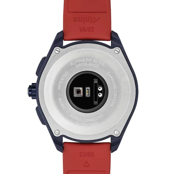 Montres Cardio GPS ALPINA WATCHES ALPINERX ALIVE BLUE/RED 22 Rouge / Bleu 3 Montres Cardio GPS ALPINA WATCHES ALPINERX ALIVE BLUE/RED 22 Rouge / Bleu – Image 3