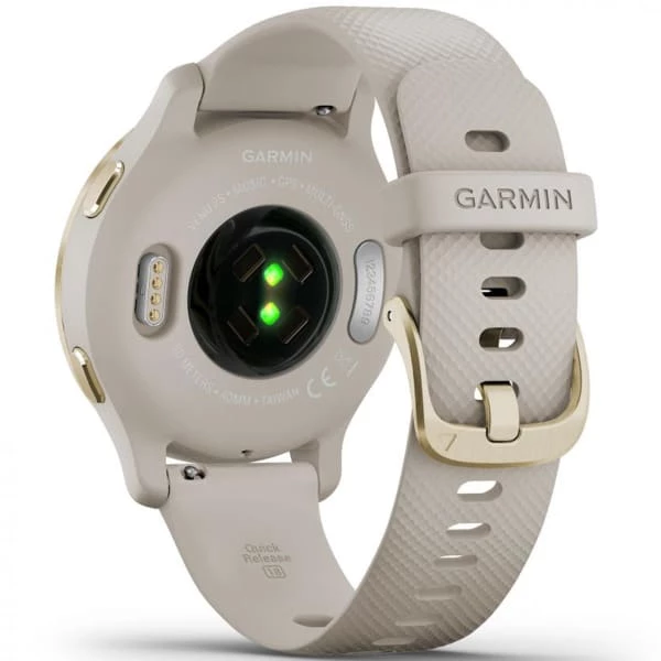 Montres Cardio GPS GARMIN VENU 2 PLUS CREAM GOLD 22 Blanc 4 Montres Cardio GPS GARMIN VENU 2 PLUS CREAM GOLD 22 Blanc – Image 4
