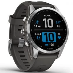 Montres Cardio GPS GARMIN FENIX 7S SILVER W/GREY BAND 22 Gris