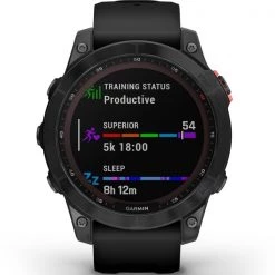 Montres Cardio GPS GARMIN FENIX 7 SOLAR GREY W/BLACK BAND 22 Noir -Electronique Eclairage Soldes 2022 9 101775 fenix 7 solar grey w black band 010 02540 11 04