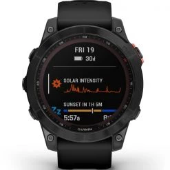 Montres Cardio GPS GARMIN FENIX 7 SOLAR GREY W/BLACK BAND 22 Noir -Electronique Eclairage Soldes 2022 9 101775 fenix 7 solar grey w black band 010 02540 11 05