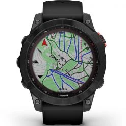 Montres Cardio GPS GARMIN FENIX 7 SOLAR GREY W/BLACK BAND 22 Noir -Electronique Eclairage Soldes 2022 9 101775 fenix 7 solar grey w black band 010 02540 11 06