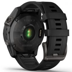 Montres Cardio GPS GARMIN FENIX 7 SAPPHIRE SOLAR CARBON GREY W/BLACK BAND 22 Gris -Electronique Eclairage Soldes 2022 9 101776 fenix 7 sapphire solar carbon grey w black band 010 02540 21 06