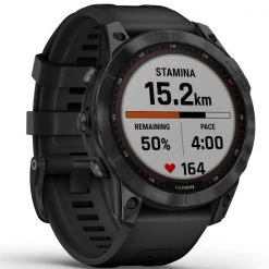 Montres Cardio GPS GARMIN FENIX 7 SAPPHIRE SOLAR BLACK W/BLACK BAND 22 Noir -Electronique Eclairage Soldes 2022 9 101778 fenix 7 sapphire solar black w black band 010 02540 35 04