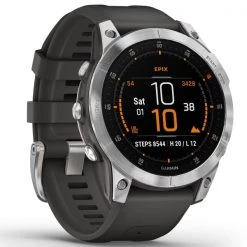 Montres Cardio GPS GARMIN EPIX GEN 2 SILVER W/GREY BAND 22 Gris -Electronique Eclairage Soldes 2022 9 101783 epix silver w grey band 010 02582 01 06
