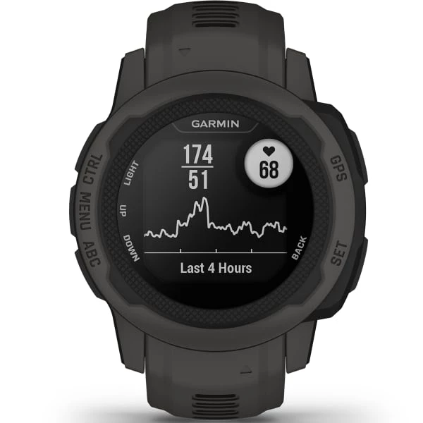 Montres Cardio GPS GARMIN INSTINCT 2S GRAPHITE 22 Noir 1 Montres Cardio GPS GARMIN INSTINCT 2S GRAPHITE 22 Noir