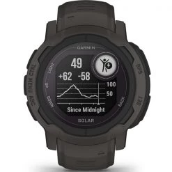 Montres Cardio GPS GARMIN INSTINCT 2 SOLAR GRAPHITE 22 Noir