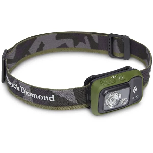 Lampes Frontales BLACK DIAMOND COSMO 350 HEADLAMP DARK OLIVE 23 Vert / Noir 1 Lampes Frontales BLACK DIAMOND COSMO 350 HEADLAMP DARK OLIVE 23 Vert / Noir