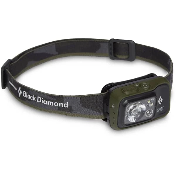Lampes Frontales BLACK DIAMOND SPOT 400 HEADLAMP DARK OLIVE 23 Vert / Gris 1 Lampes Frontales BLACK DIAMOND SPOT 400 HEADLAMP DARK OLIVE 23 Vert / Gris