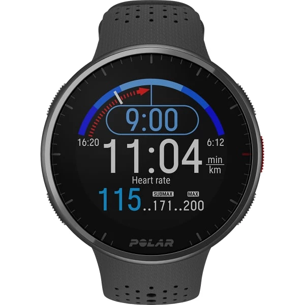 Montres Cardio GPS POLAR PACER PRO CARBON GREY 22 Gris 4 Montres Cardio GPS POLAR PACER PRO CARBON GREY 22 Gris – Image 4