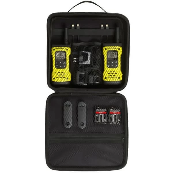 Talkie-walkie MOTOROLA TALKABOUT T92 H20 YELLOW TWIN PACK 22 Jaune / Noir 2 Talkie-walkie MOTOROLA TALKABOUT T92 H20 YELLOW TWIN PACK 22 Jaune / Noir – Image 2