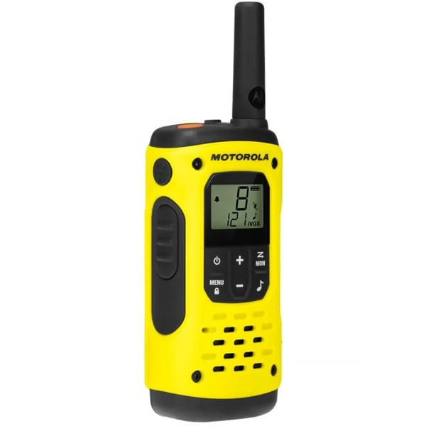 Talkie-walkie MOTOROLA TALKABOUT T92 H20 YELLOW TWIN PACK 22 Jaune / Noir 3 Talkie-walkie MOTOROLA TALKABOUT T92 H20 YELLOW TWIN PACK 22 Jaune / Noir – Image 3