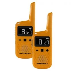 Talkie-walkie MOTOROLA TALKABOUT T72 ORANGE TWIN PACK 22 Jaune