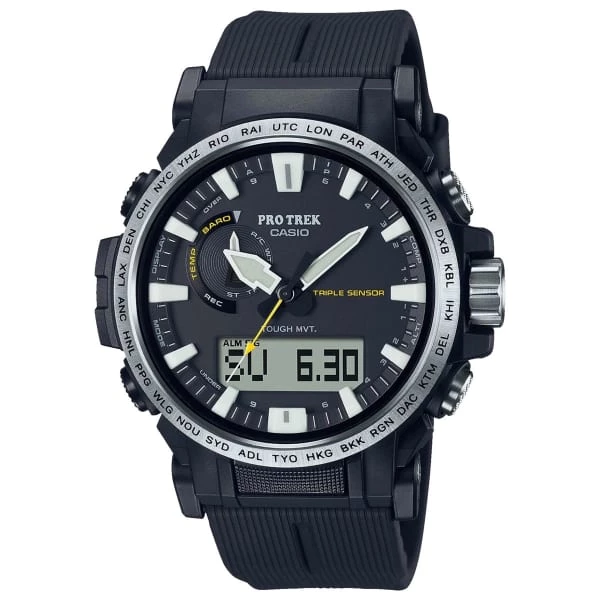 Montres Outdoor CASIO PRO TREK PRW-61-1AER BLACK 22 Noir 1 Montres Outdoor CASIO PRO TREK PRW-61-1AER BLACK 22 Noir