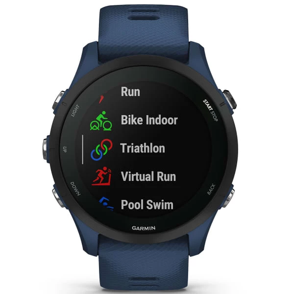 Montres Cardio GPS GARMIN FORERUNNER 255 TIDAL BLUE 22 Bleu 2 Montres Cardio GPS GARMIN FORERUNNER 255 TIDAL BLUE 22 Bleu – Image 2