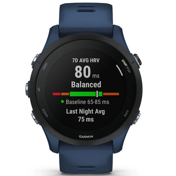 Montres Cardio GPS GARMIN FORERUNNER 255 TIDAL BLUE 22 Bleu 4 Montres Cardio GPS GARMIN FORERUNNER 255 TIDAL BLUE 22 Bleu – Image 4