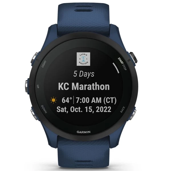 Montres Cardio GPS GARMIN FORERUNNER 255 TIDAL BLUE 22 Bleu 5 Montres Cardio GPS GARMIN FORERUNNER 255 TIDAL BLUE 22 Bleu – Image 5