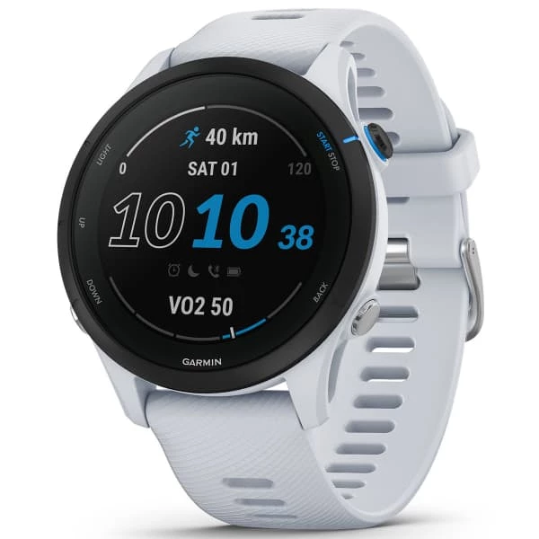 Montres Cardio GPS GARMIN FORERUNNER 255 MUSIC WHITE 22 Blanc 1 Montres Cardio GPS GARMIN FORERUNNER 255 MUSIC WHITE 22 Blanc