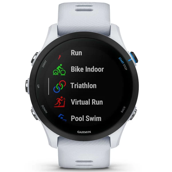 Montres Cardio GPS GARMIN FORERUNNER 255 MUSIC WHITE 22 Blanc 2 Montres Cardio GPS GARMIN FORERUNNER 255 MUSIC WHITE 22 Blanc – Image 2
