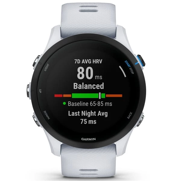 Montres Cardio GPS GARMIN FORERUNNER 255 MUSIC WHITE 22 Blanc 4 Montres Cardio GPS GARMIN FORERUNNER 255 MUSIC WHITE 22 Blanc – Image 4