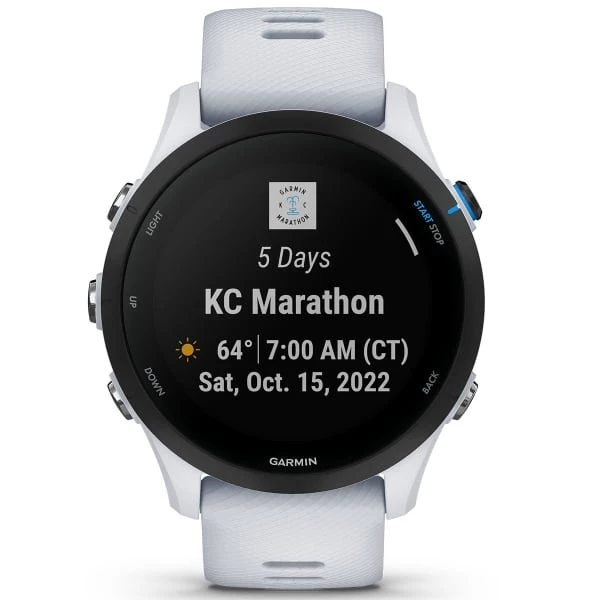 Montres Cardio GPS GARMIN FORERUNNER 255 MUSIC WHITE 22 Blanc 6 Montres Cardio GPS GARMIN FORERUNNER 255 MUSIC WHITE 22 Blanc – Image 6