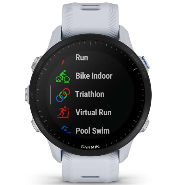 Montres Cardio GPS GARMIN FORERUNNER 955 WHITE 22 Blanc 2 Montres Cardio GPS GARMIN FORERUNNER 955 WHITE 22 Blanc – Image 2
