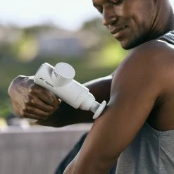 Pistolet De Massage HYPERICE HYPERVOLT GO 2 WHITE 23 Blanc -Electronique Eclairage Soldes 2022 9 117390 hypervolt go 2 white hyp55200 006 00 07