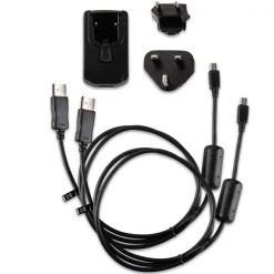 Accessoires Montres GARMIN CHARGEUR SECTEUR EU+CABLES MICRO/MINI USB 22 Noir