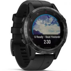 Montres Cardio GPS GARMIN FENIX 5 PLUS SAPPHIRE BLACK/BLACK BAND GPS 19 Noir