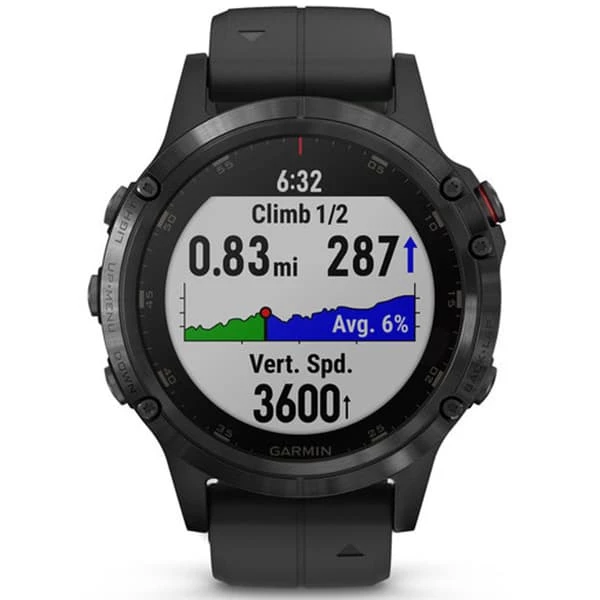 Montres Cardio GPS GARMIN FENIX 5 PLUS SAPPHIRE BLACK/BLACK BAND GPS 19 Noir 3 Montres Cardio GPS GARMIN FENIX 5 PLUS SAPPHIRE BLACK/BLACK BAND GPS 19 Noir – Image 3