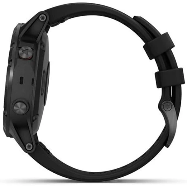 Montres Cardio GPS GARMIN FENIX 5 PLUS SAPPHIRE BLACK/BLACK BAND GPS 19 Noir 4 Montres Cardio GPS GARMIN FENIX 5 PLUS SAPPHIRE BLACK/BLACK BAND GPS 19 Noir – Image 4