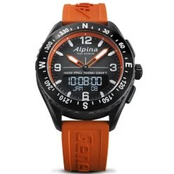 Montres Outdoor ALPINA WATCHES ALPINERX ORANGE 20 Orange -Electronique Eclairage Soldes 2022 9 52942 alpina watch alpinerx 45mm orange AL 283LBO5AQ6 03