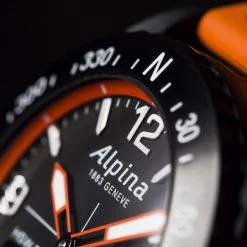 Montres Outdoor ALPINA WATCHES ALPINERX ORANGE 20 Orange -Electronique Eclairage Soldes 2022 9 52942 alpina watch alpinerx 45mm orange AL 283LBO5AQ6 05