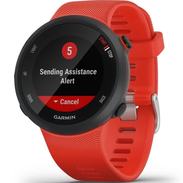 Montres Cardio GPS GARMIN FORERUNNER 45 LAVA RED 21 Rouge 1 Montres Cardio GPS GARMIN FORERUNNER 45 LAVA RED 21 Rouge