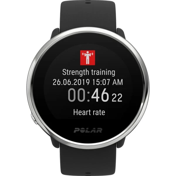 Montres Cardio GPS POLAR IGNITE BLACK/SILVER M/L 20 Noir 4 Montres Cardio GPS POLAR IGNITE BLACK/SILVER M/L 20 Noir – Image 4