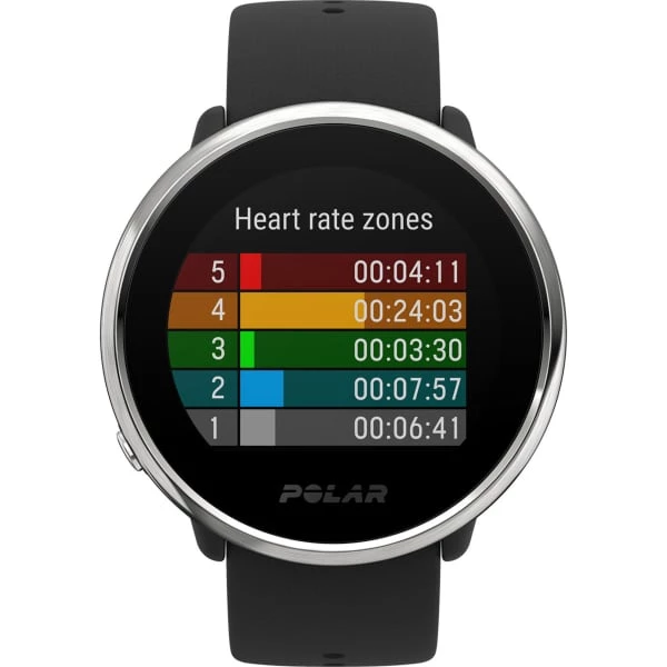 Montres Cardio GPS POLAR IGNITE BLACK/SILVER S 20 Noir 3 Montres Cardio GPS POLAR IGNITE BLACK/SILVER S 20 Noir – Image 3