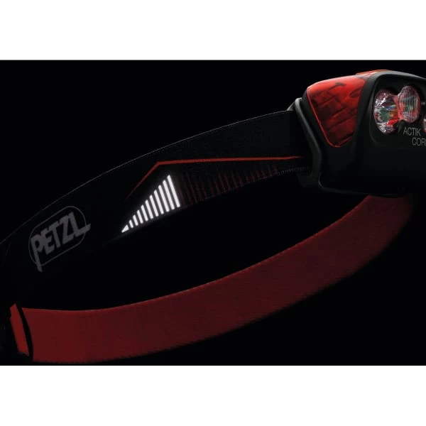 Lampes Frontales PETZL ACTIK CORE ROUGE 22 Noir / Rouge 3 Lampes Frontales PETZL ACTIK CORE ROUGE 22 Noir / Rouge – Image 3