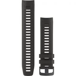 Accessoires Montres GARMIN ACC INSTINCT REPLACEMENT BAND GRAPHITE 22 Noir