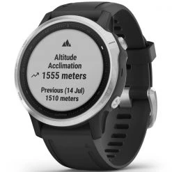 Montres Cardio GPS GARMIN FENIX 6S SILVER W/BLACK BAND 21 Noir 8 Montres Cardio GPS GARMIN FENIX 6S SILVER W/BLACK BAND 21 Noir -Electronique Eclairage Soldes 2022 9 64849 010 02159 01 03