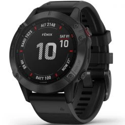 Montres Cardio GPS GARMIN FENIX 6 PRO BLACK W/BLACK BAND 21 Noir -Electronique Eclairage Soldes 2022 9 64854 fenix 6 pro black w black band 010 02158 02 03