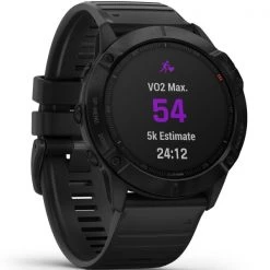 Montres Cardio GPS GARMIN FENIX 6X PRO BLACK W/BLACK BAND 21 Noir -Electronique Eclairage Soldes 2022 9 64855 fenix 6x pro black w black band 010 02157 01 04