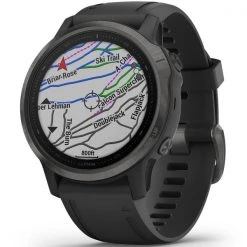 Montres Cardio GPS GARMIN FENIX 6S SAPPHIRE CARBON GREY W/BLACK BAND 21 Gris / Noir -Electronique Eclairage Soldes 2022 9 64856 fenix 6s sapphire carbon grey w blk band 010 02159 25 03