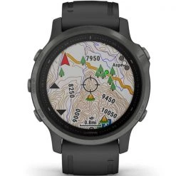 Montres Cardio GPS GARMIN FENIX 6S SAPPHIRE CARBON GREY W/BLACK BAND 21 Gris / Noir -Electronique Eclairage Soldes 2022 9 64856 fenix 6s sapphire carbon grey w blk band 010 02159 25 06