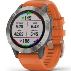 Montres Cardio GPS GARMIN FENIX 6 SAPPHIRE TITANE GRAY W/ORANGE BAND 21 Orange / Gris 8 Montres Cardio GPS GARMIN FENIX 6 SAPPHIRE TITANE GRAY W/ORANGE BAND 21 Orange / Gris -Electronique Eclairage Soldes 2022 9 64859 fenix 6 sapphire gray w orange band 010 02158 14 03