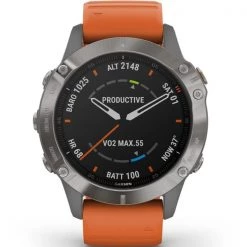 Montres Cardio GPS GARMIN FENIX 6 SAPPHIRE TITANE GRAY W/ORANGE BAND 21 Orange / Gris 11 Montres Cardio GPS GARMIN FENIX 6 SAPPHIRE TITANE GRAY W/ORANGE BAND 21 Orange / Gris -Electronique Eclairage Soldes 2022 9 64859 fenix 6 sapphire gray w orange band 010 02158 14 06