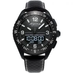Montres Outdoor ALPINA WATCHES ALPINERX BLACK/BLACK 21 Noir