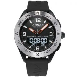 Montres Outdoor ALPINA WATCHES ALPINERX BLACK/GREY 21 Noir