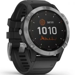 Montres Cardio GPS GARMIN FENIX 6 SOLAR SILVER W/BLACK BAND 21 Noir 8 Montres Cardio GPS GARMIN FENIX 6 SOLAR SILVER W/BLACK BAND 21 Noir -Electronique Eclairage Soldes 2022 9 77617 010 02410 00 03