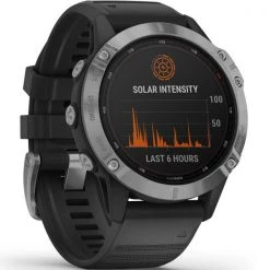 Montres Cardio GPS GARMIN FENIX 6 SOLAR SILVER W/BLACK BAND 21 Noir 10 Montres Cardio GPS GARMIN FENIX 6 SOLAR SILVER W/BLACK BAND 21 Noir -Electronique Eclairage Soldes 2022 9 77617 010 02410 00 05