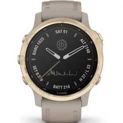 Montres Cardio GPS GARMIN FENIX 6S PRO SOLAR LT.GOLD W/ LT. SAND BAND 21 Beige 8 Montres Cardio GPS GARMIN FENIX 6S PRO SOLAR LT.GOLD W/ LT. SAND BAND 21 Beige -Electronique Eclairage Soldes 2022 9 77618 010 02409 11 03